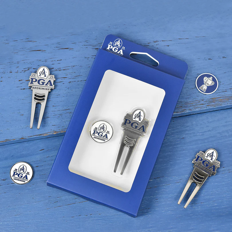 PRG Golf 2026 PGA Championship Divot Tool & Ball Marker Set - Image 5