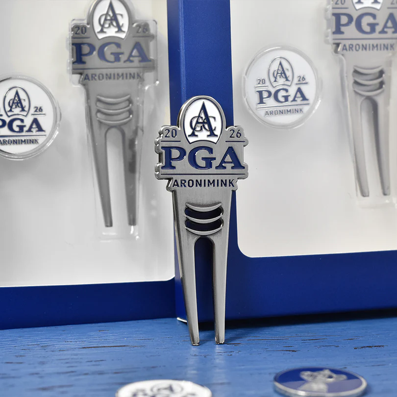PRG Golf 2026 PGA Championship Divot Tool & Ball Marker Set - Image 6