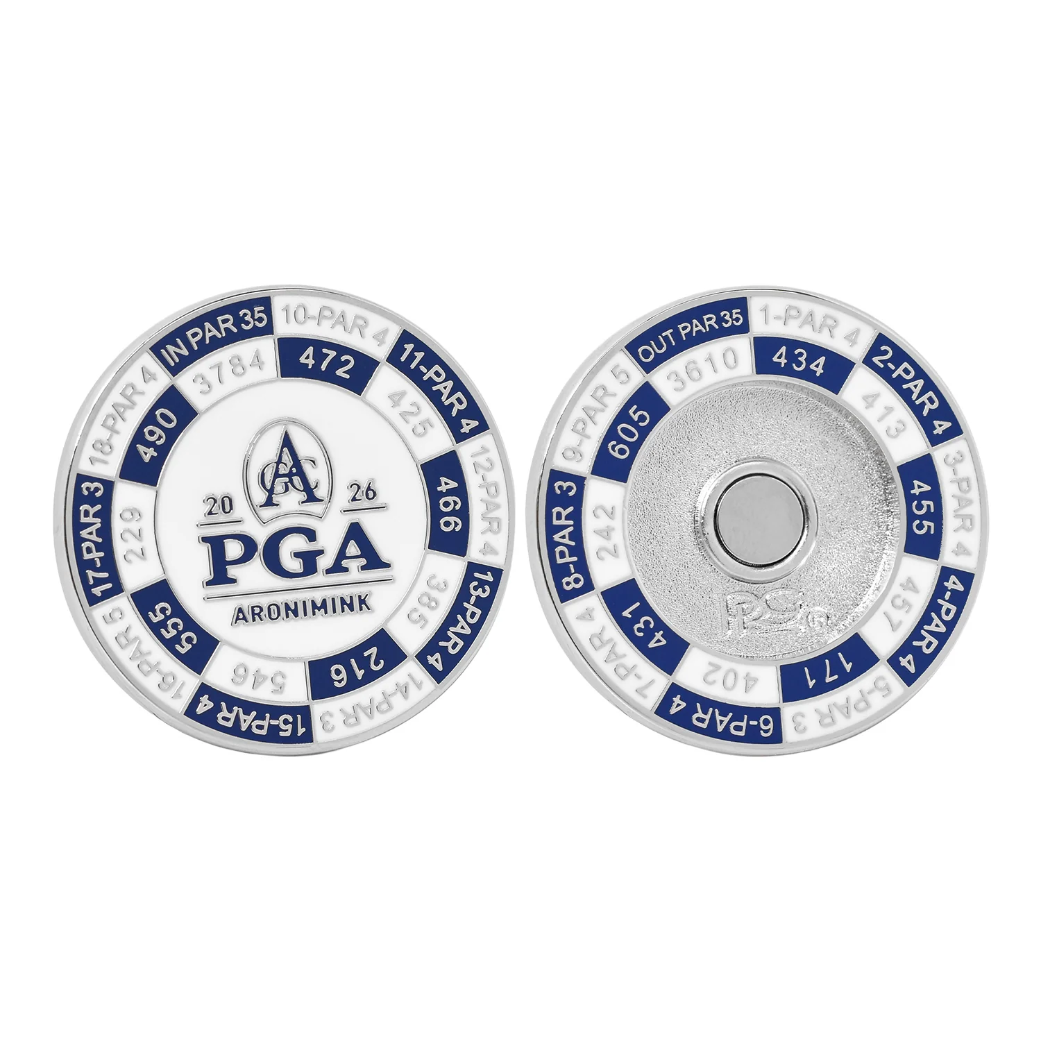 PRG Golf 2026 PGA Championship Yardage Duo Mark