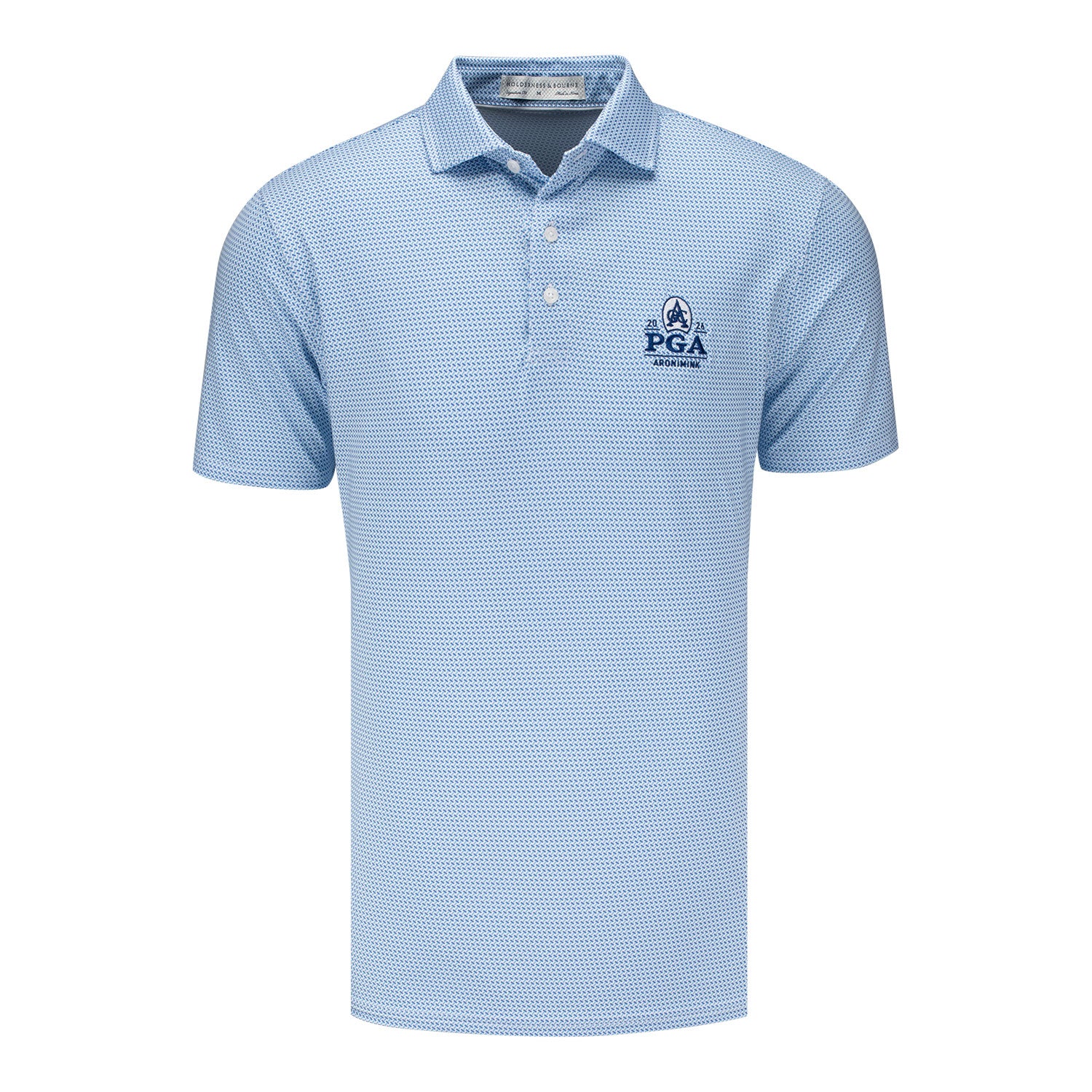 Holderness & Bourne 2026 PGA Championship Norman Polo in Harbor and Maidstone Blue