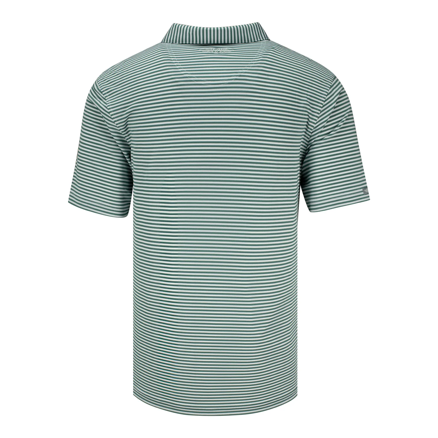 Straight Down 2026 PGA Championship Del Mar Stripe Polo in Sage - Image 3