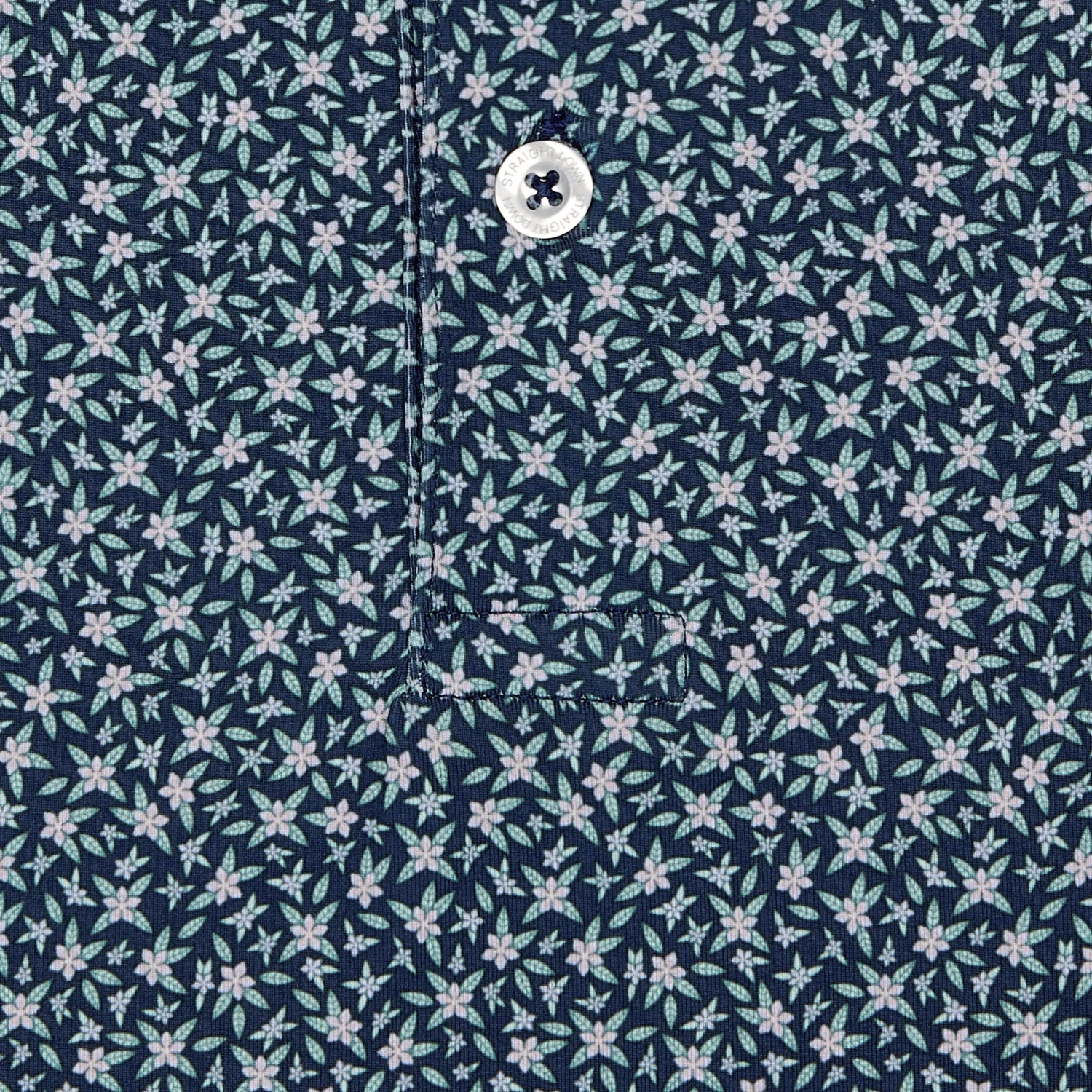 Straight Down 2026 PGA Championship Redbud Polo in New Indigo - Image 2