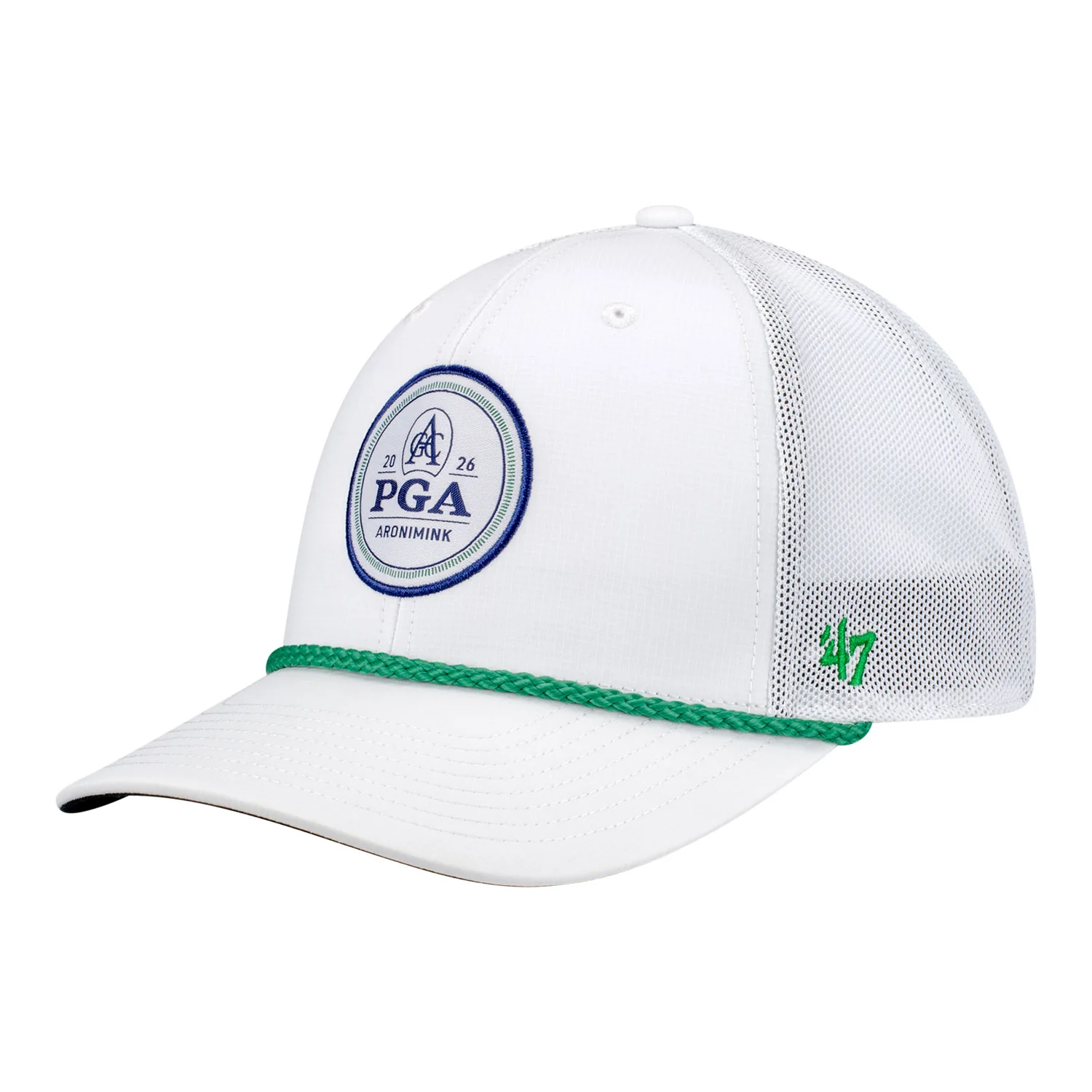 '47 Brand 2026 PGA Championship Fairway Rope Meshback Trucker Hat in White