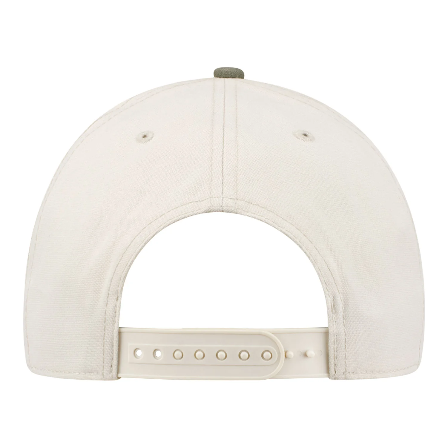 Branded Bills 2026 PGA Championship Curved 5 Panel Canvas Hat in Beige and Green - Image 3