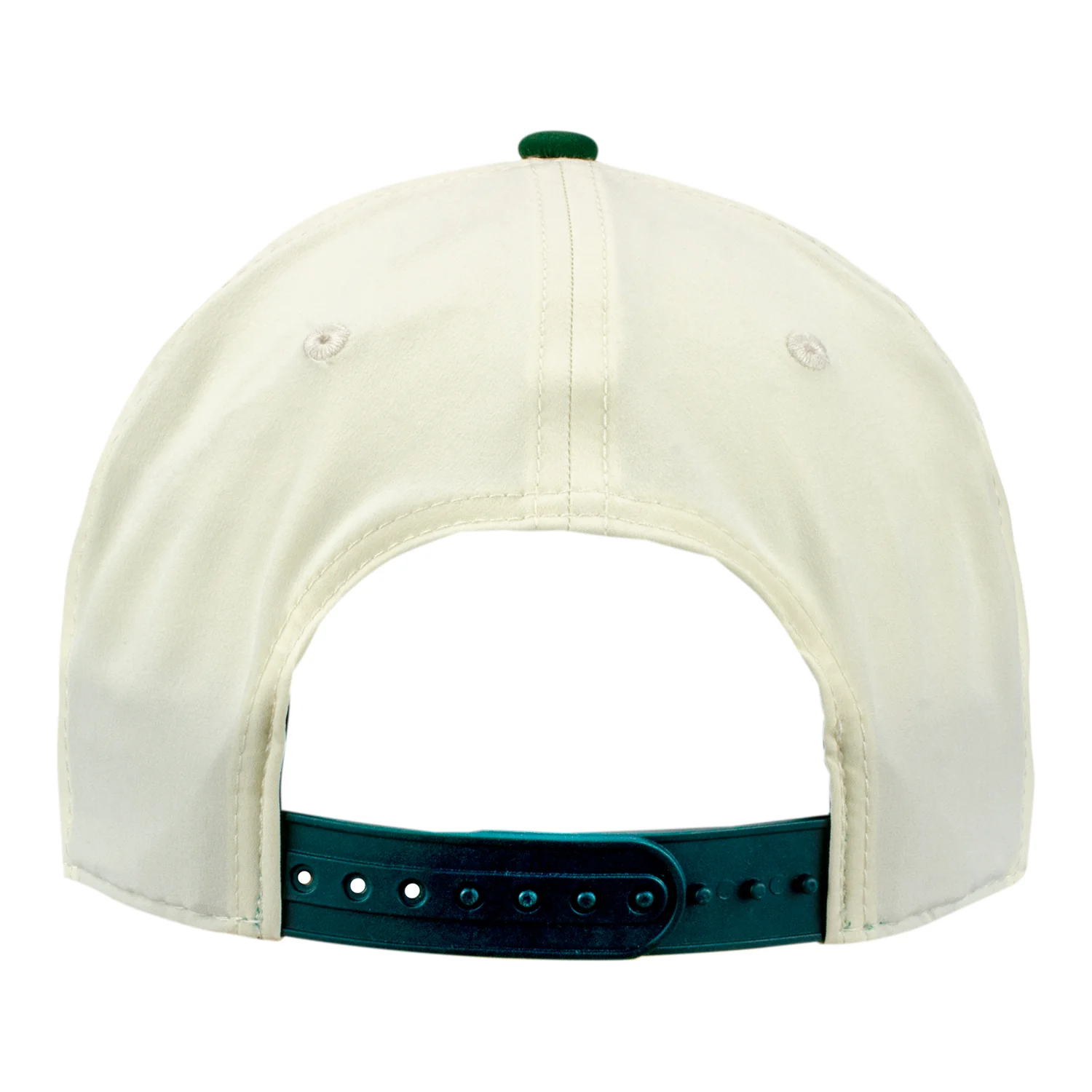 Pukka 2026 PGA Championship Two Toned Flipped Aronimink Hat in Forest Green and Cream - Image 3