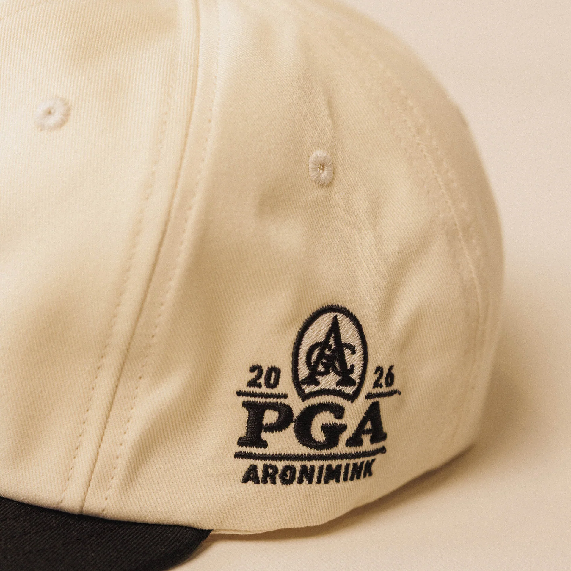 Underdog 2026 PGA Championship Two Tone Hat in Khaki and Black - Image 5