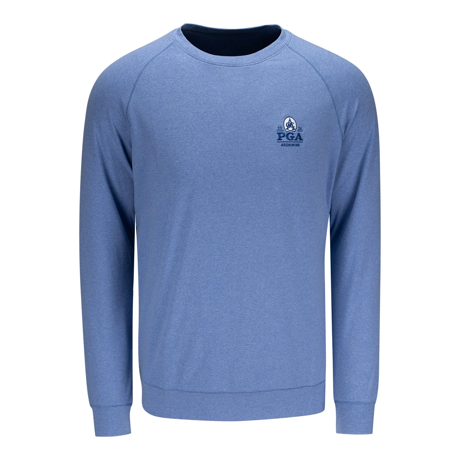Sunice 2026 PGA Championship Aerosoft Performance Crewneck Pullover in Twilight Blue